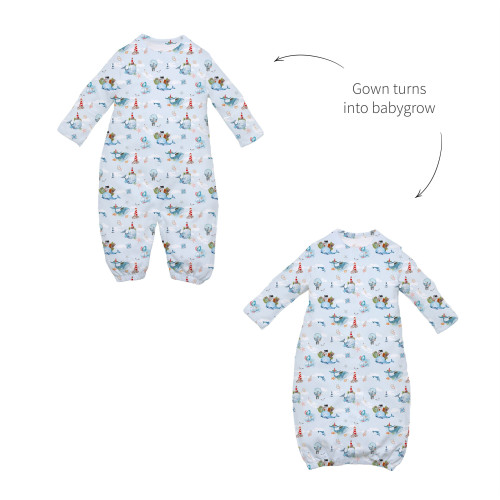 Baby converter gown TR001