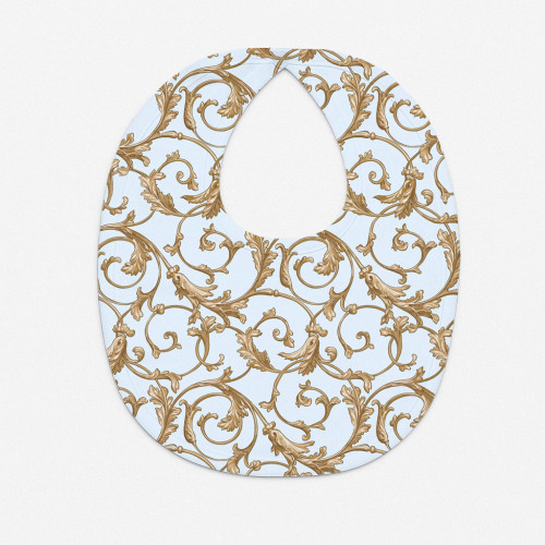 Baby Bib with Picot Trim BI..
