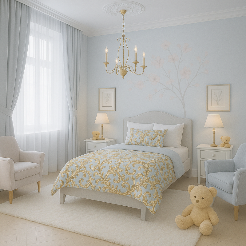 Bedding Set LIN001 – For Baby and Toddler Beds