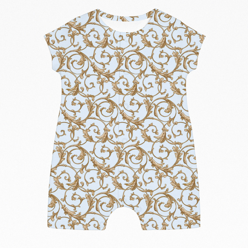 Supima Cotton Shortie R003 Allure Blue