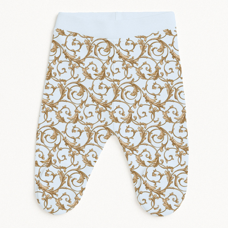 Footed Baby Pants SH002 Allure Blue Footed Baby Pants SH002 Allure Blue