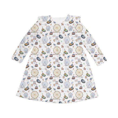 Charming Long-Sleeved Night..