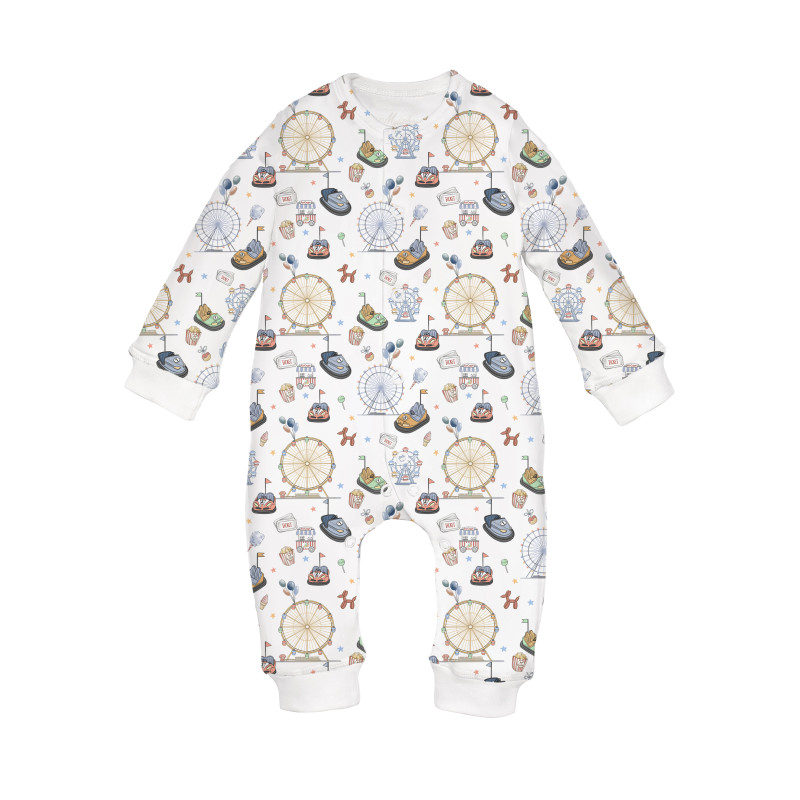 Long sleeve Romper for baby K060 Bumper Car Long sleeve Romper for baby K060 Bumper Car
