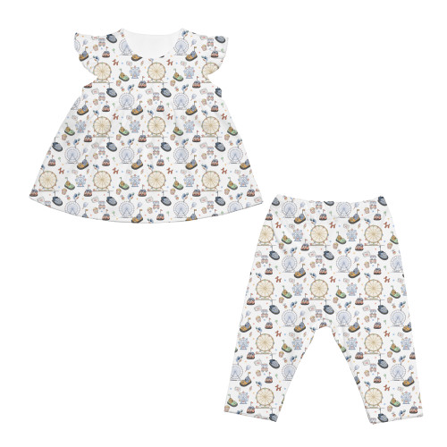 Yoke Girls Pyjama 100% orga..