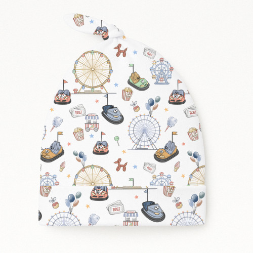 Supima Cotton Layette Hat w..