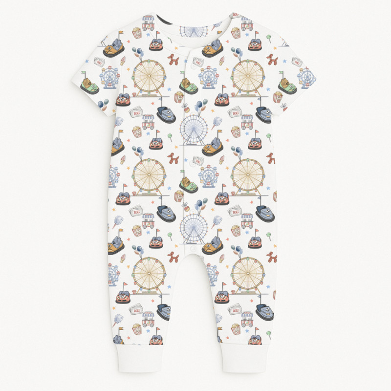 Romper Short sleeve K061 Bumper Car Romper Short sleeve K061 Bumper Car