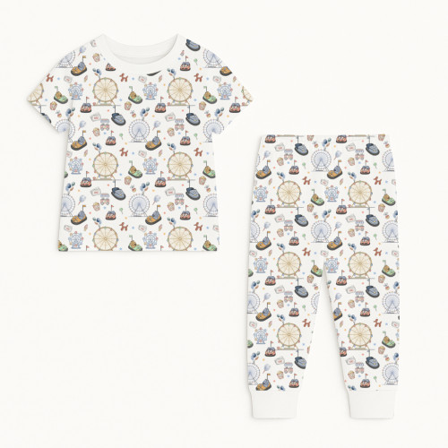 Patterned Supima Cotton Pyj..