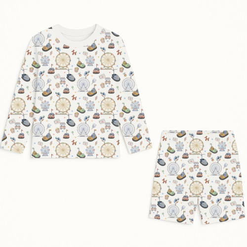 Printed Supima Cotton Top a..