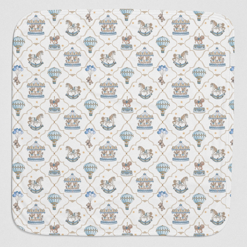 Двошарова дитяча ковдра BL001 Coquette blue