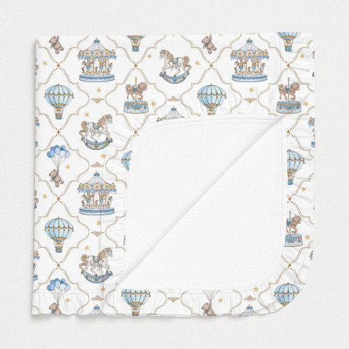 Two-Layer Baby Blanket with..