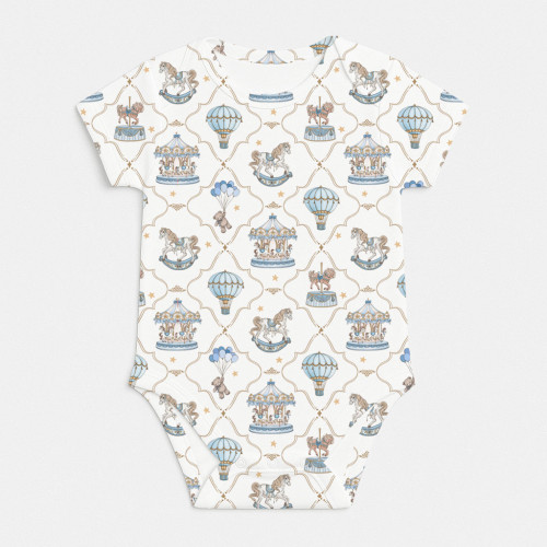 Printed Short-Sleeve Bodyve..