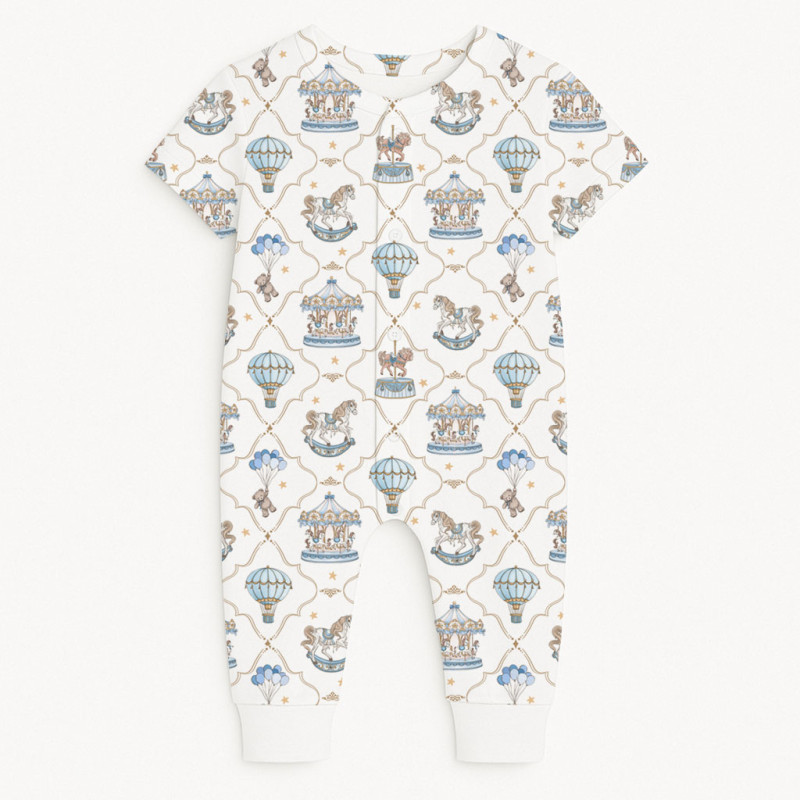 Romper Short sleeve K061 Coquette blue Romper Short sleeve K061 Coquette blue