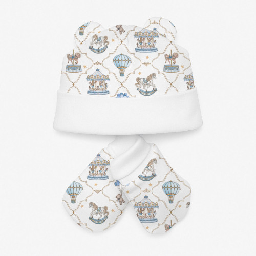 Hat and Mittens Set010 Coqu..