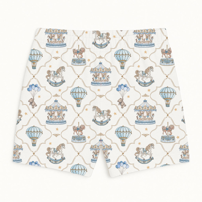 Cotton Baby short PSHS006 Coquette blue