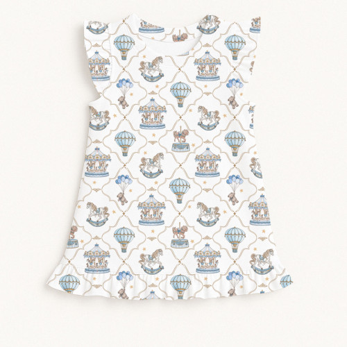 Frill Trim Sleeveless Top f..