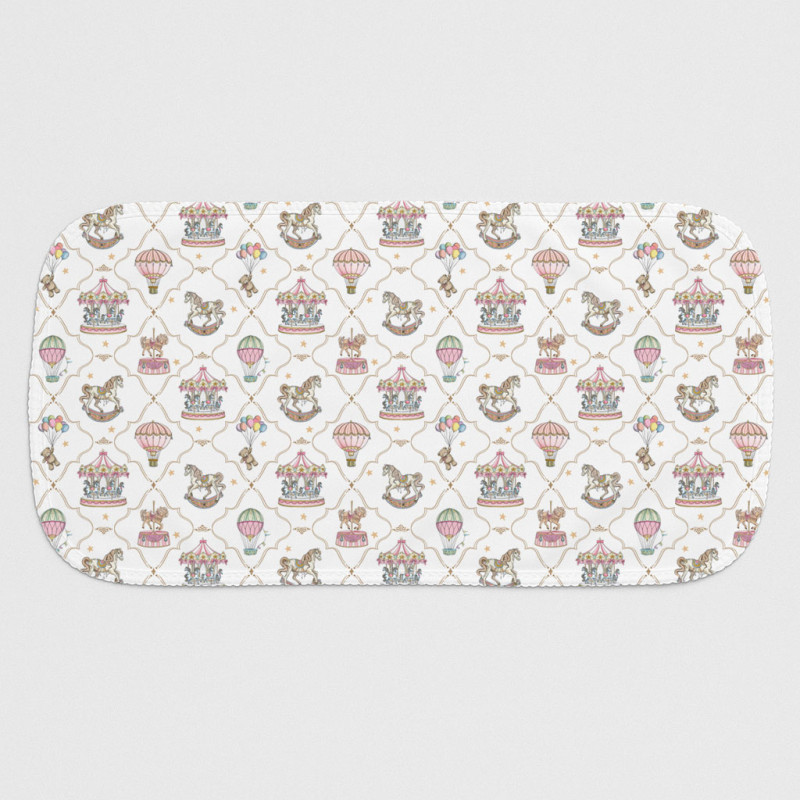 Burpy Bib BB009 – Organic Supima Cotton Coquette colorful Burpy Bib BB009 – Organic Supima Cotton Coquette colorful