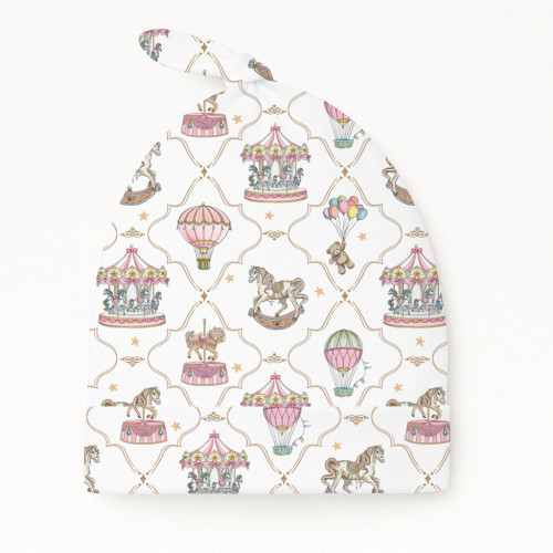 Supima Cotton Layette Hat w..