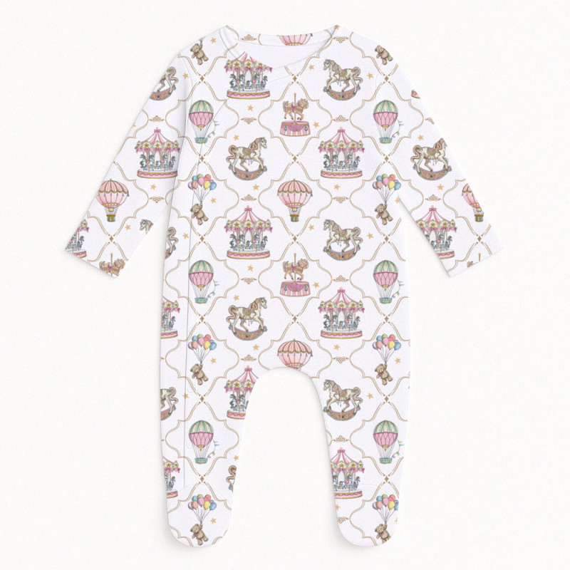 Babygrow for baby with Side Opening K020 Coquette colorful Babygrow for baby with Side Opening K020 Coquette colorful