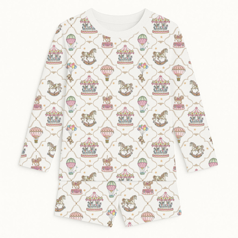 Printed Supima Cotton Top and Shorts Pyjama Set – PJ010 Coquette colorful Printed Supima Cotton Top and Shorts Pyjama Set – PJ010 Coquette colorful