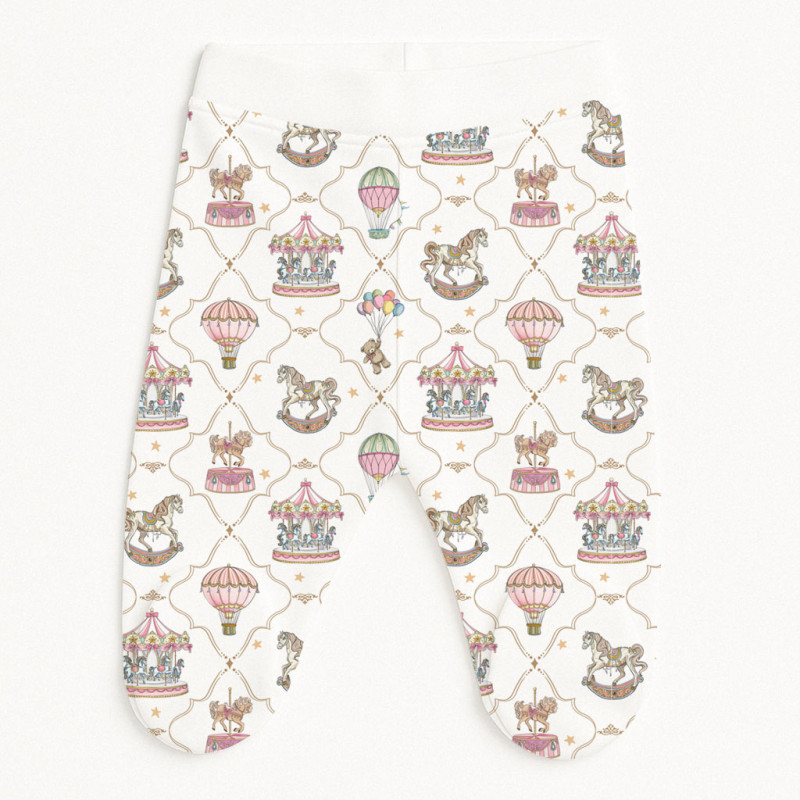 Footed Baby Pants SH002 Coquette colorful