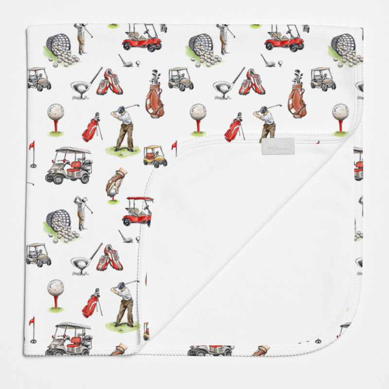Two-Layer Baby Blanket BL001 Golf Two-Layer Baby Blanket BL001 Golf