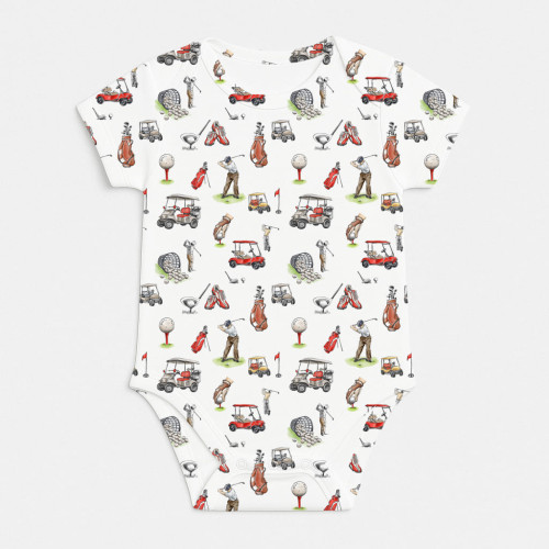 Printed Short-Sleeve Bodyve..