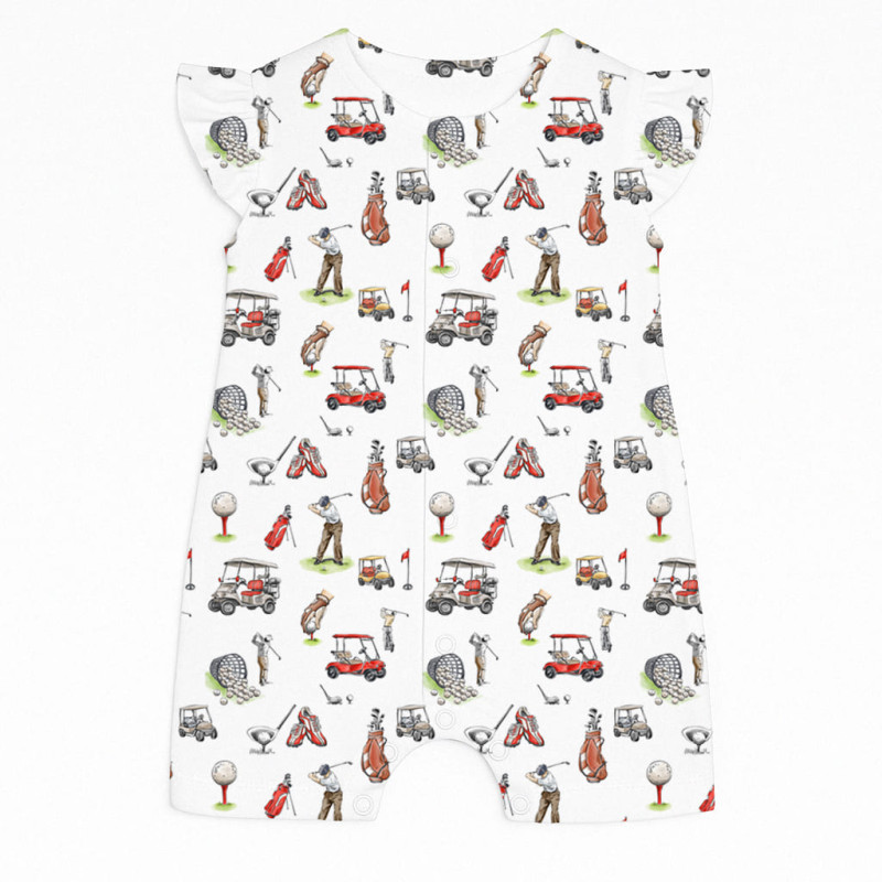 Supima Cotton Shortie with Ruffles – R007 Golf