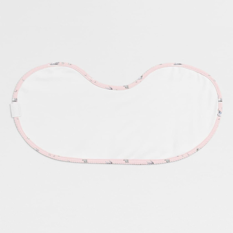 Burpy Bib BB010 – Organic Supima Cotton Swan Burpy Bib BB010 – Organic Supima Cotton Swan