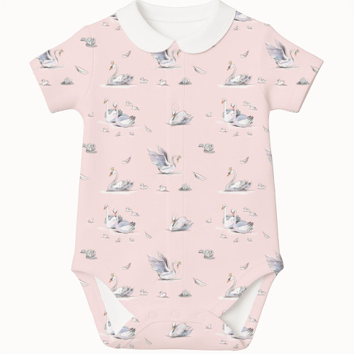 Printed Short-Sleeve Front ..