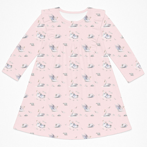 Charming Long-Sleeved Night..
