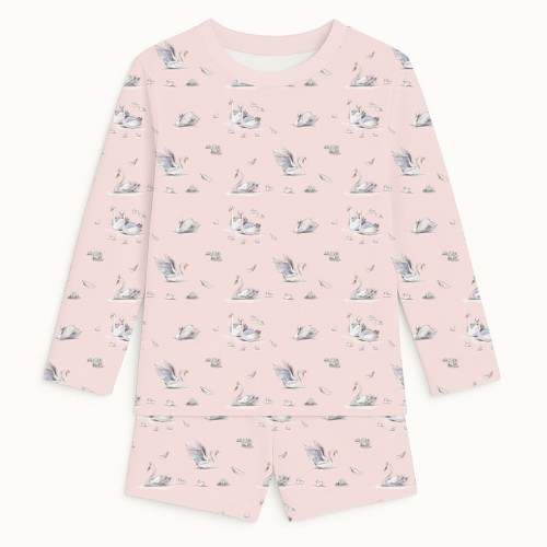 Printed Supima Cotton Top a..
