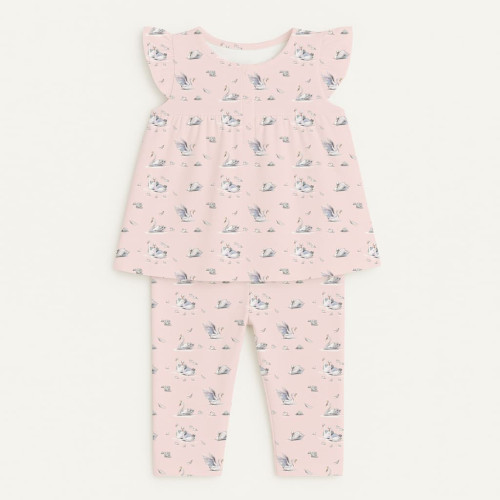 Yoke Girls Pyjama 100% orga..