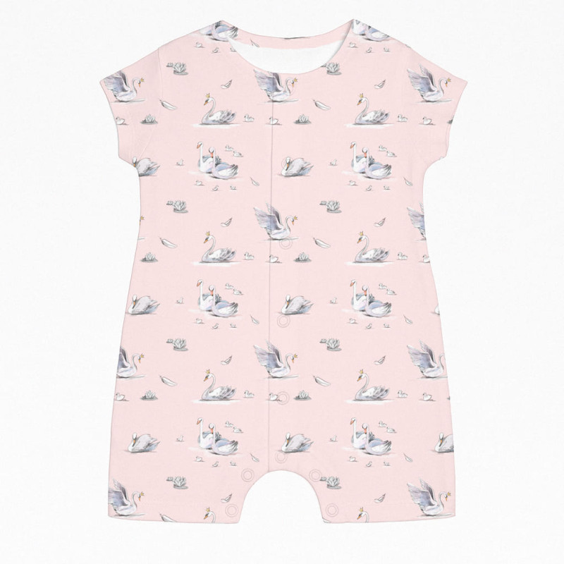 Supima Cotton Shortie R003 Swan Supima Cotton Shortie R003 Swan