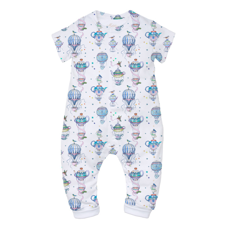 Romper Short sleeve K061 Time for tea