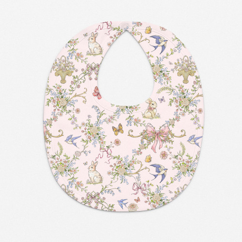 Baby Bib with Picot Trim BI..
