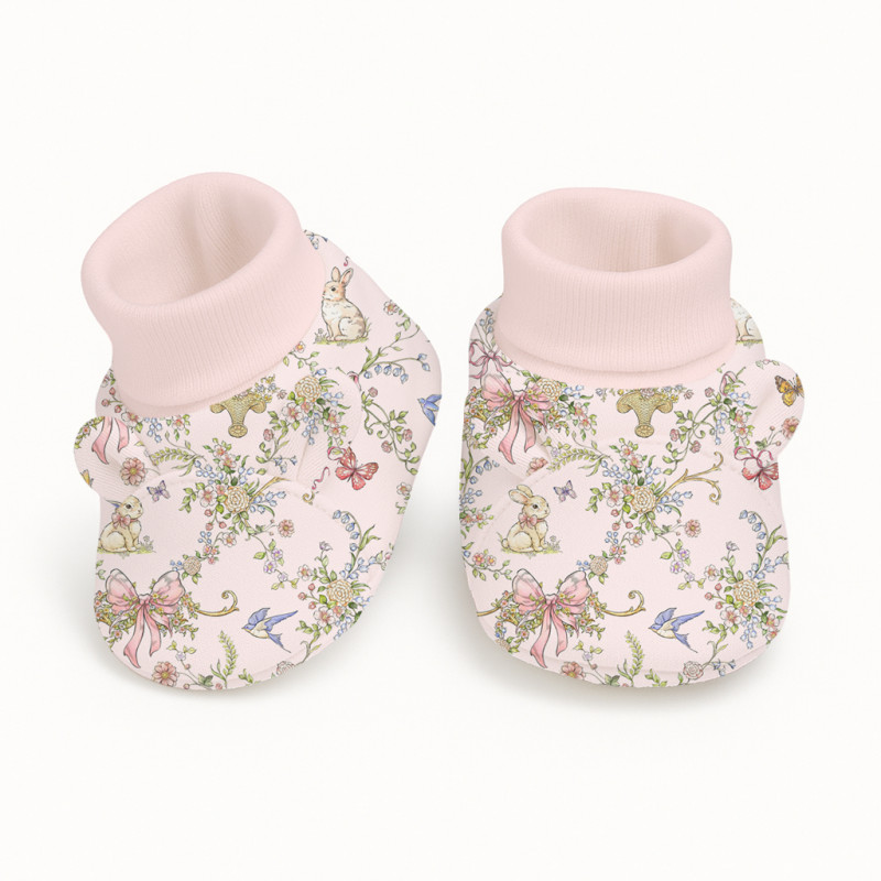 Funny Bear Booties with Ears BT001 PETAL