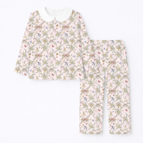 Pyjama long sleeve with col..