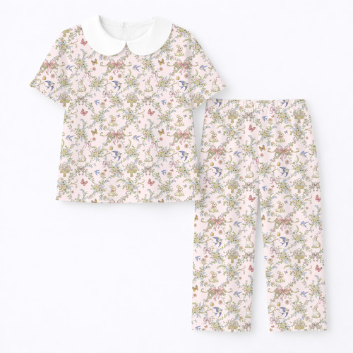 Luxury Pajama Set with Coll..