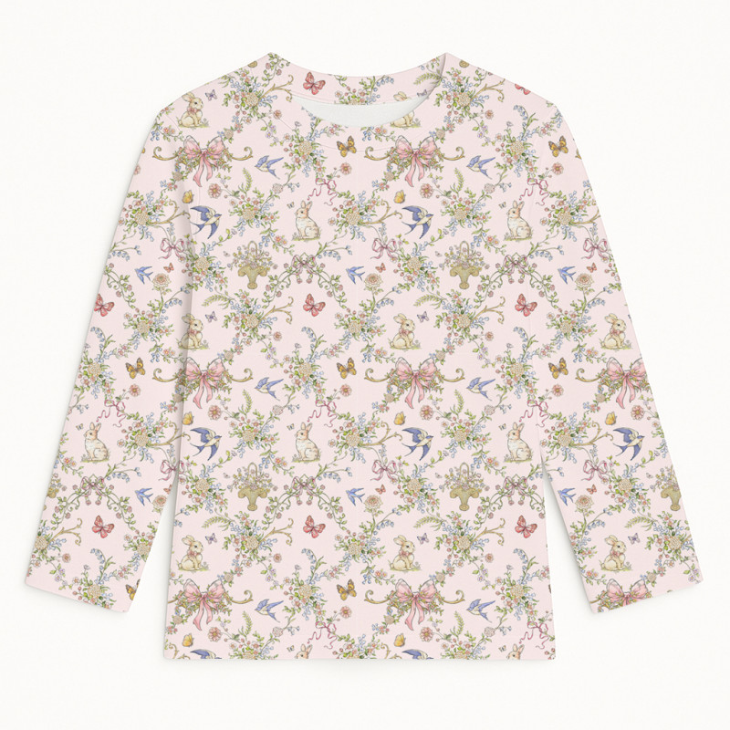 Long Sleeve T-shirt for Boys and Girls TSH002 PETAL Long Sleeve T-shirt for Boys and Girls TSH002 PETAL