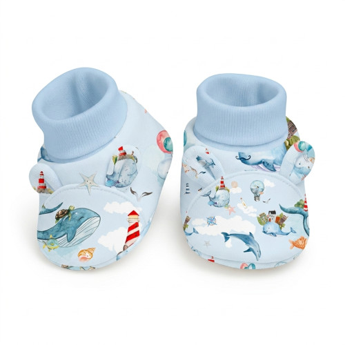 Funny Bear Booties with Ear..