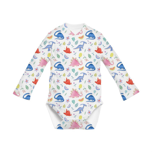 Printed Long-Sleeve Kimono ..