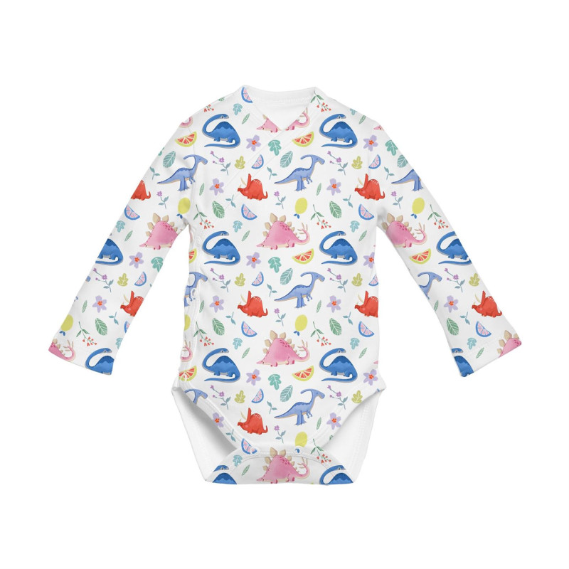 Боді Kimono з довгим рукавом для немовлят BLS004