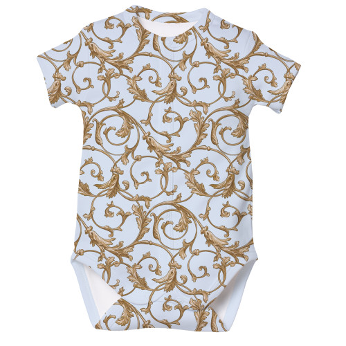 Printed Short-Sleeve Front ..