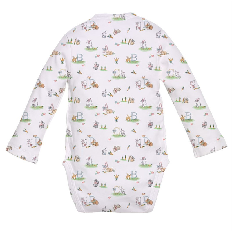 Printed Long-Sleeve Kimono Bodyvest for Babies BLS004 Printed Long-Sleeve Kimono Bodyvest for Babies BLS004