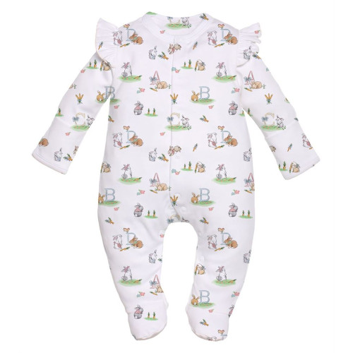 Babygrow with ruffles 100% pima cotton K065 Babygrow with ruffles 100% pima cotton K065