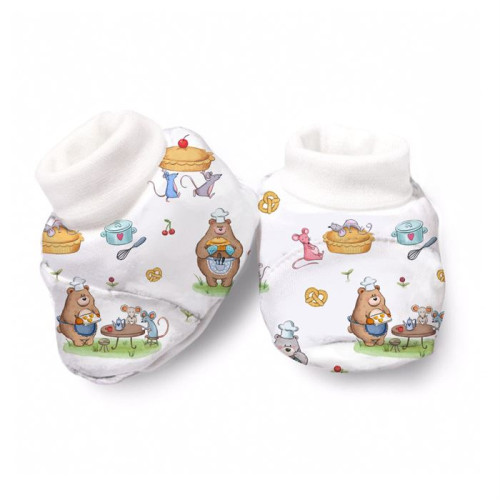 Funny Bear Booties with Ear..