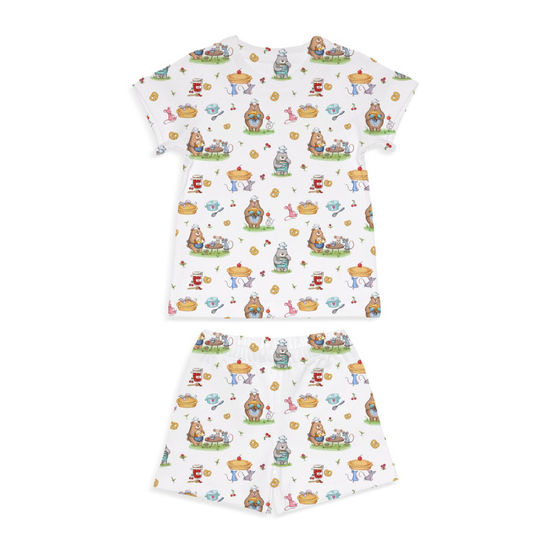 Pyjama short sleeve 100% organic pima Cotton PJ005 Pyjama short sleeve 100% organic pima Cotton PJ005