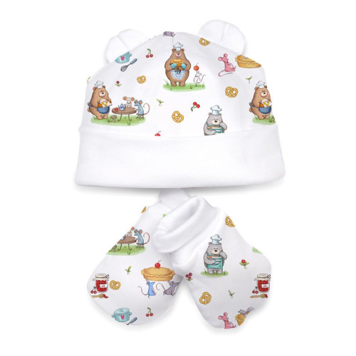 Hat and Mittens Set010
