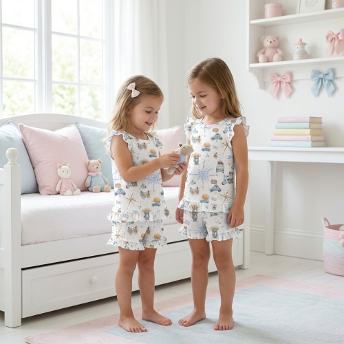 Short Supima Cotton Pyjamas..