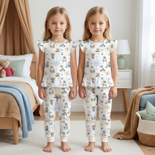 Girls Supima Cotton Pyjamas..